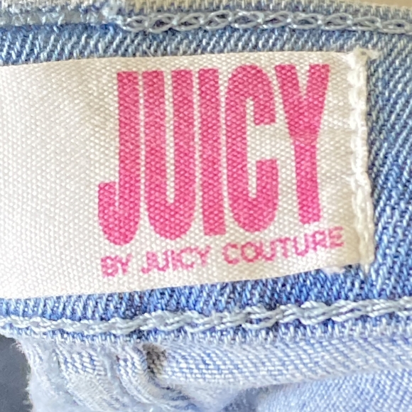 Juicy Couture Women's Distressed Denim Blue Jeans, Size 8 - Effortless Cool - Picture 5 of 15